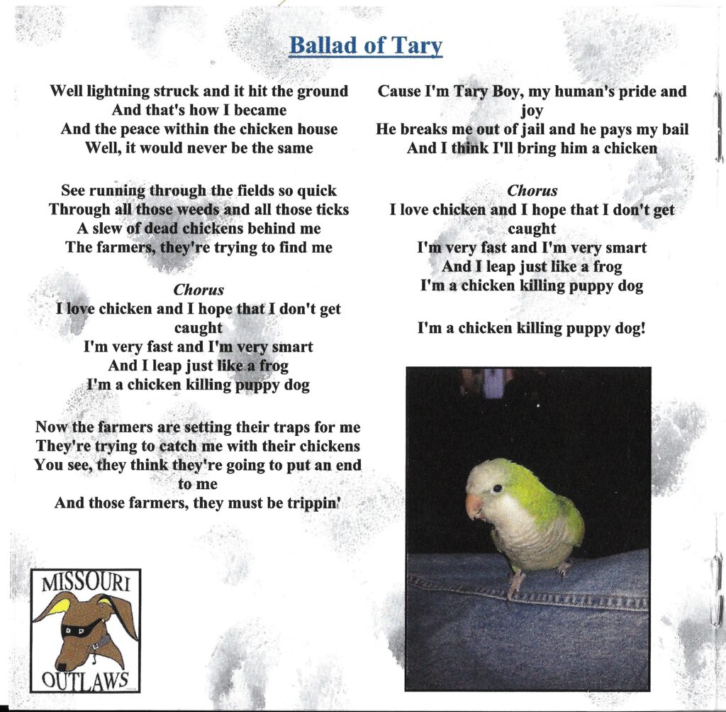 Ballad of Tary Lyrics