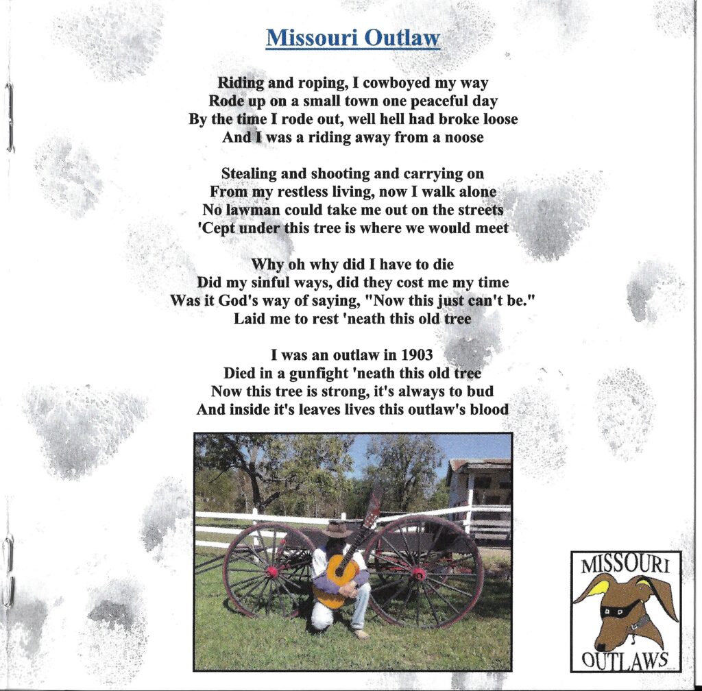 Missouri Outlaw Lyrics